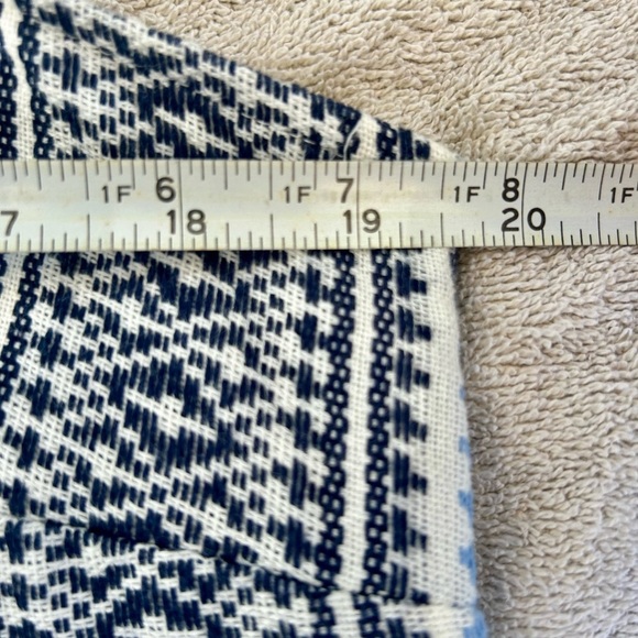 💙🤍”J. Jill” Sleeveless Cotton Dress w/Tiered Hem & Pockets! Size MP💙🤍 - Picture 9 of 12